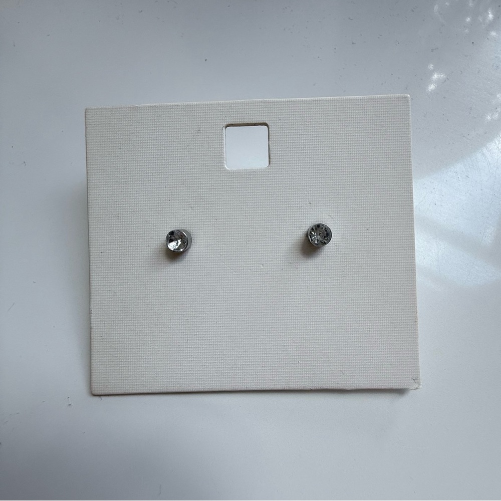 FREE* NWOT Silver Stud Earrings